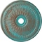 Ekena Millwork Oakleaf Ceiling Medallion (Canopies up to 6 1/4"), 29 1/8"OD x 3 5/8"ID x 1"P, Copper Green Patina CM29OACGS - alternate 1